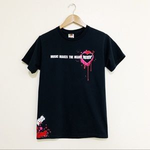 Music Makes The Heart Bleed Shirt